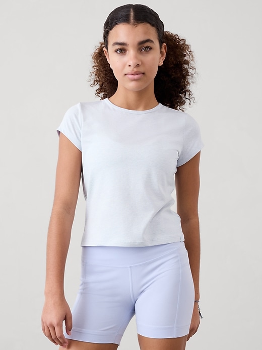 Image number 1 showing, Athleta Girl Right Moves Core Tee