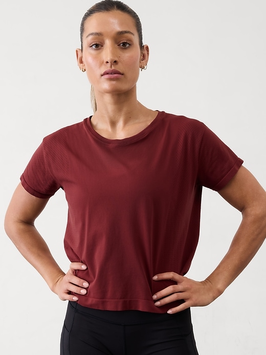 Image number 1 showing, In Motion Seamless Relaxed Tee