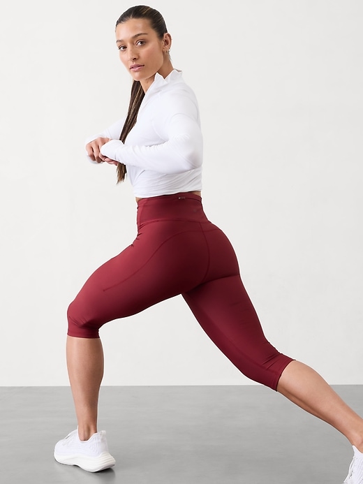 Image number 3 showing, Pacesetter Ultra High Rise Crop Legging