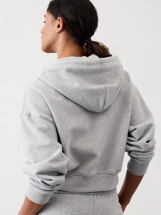 Image number 2 showing, Forever Fleece Crop Full Zip