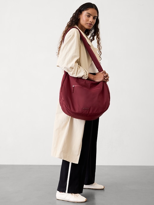 Image number 1 showing, All About Oversized Crossbody Hobo Bag