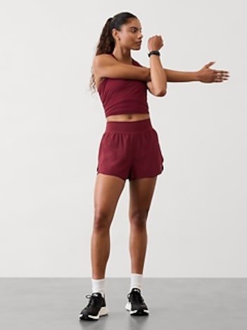 Crossover High Rise 4" Run Short