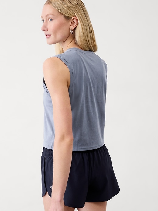 Image number 2 showing, True Cotton Crop Tank