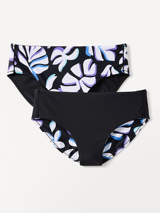 Image number 2 showing, Athleta Girl Reversible Mid Rise Swim Bottom