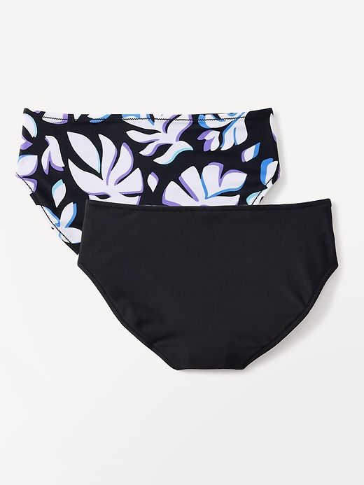 Image number 3 showing, Athleta Girl Reversible Mid Rise Swim Bottom