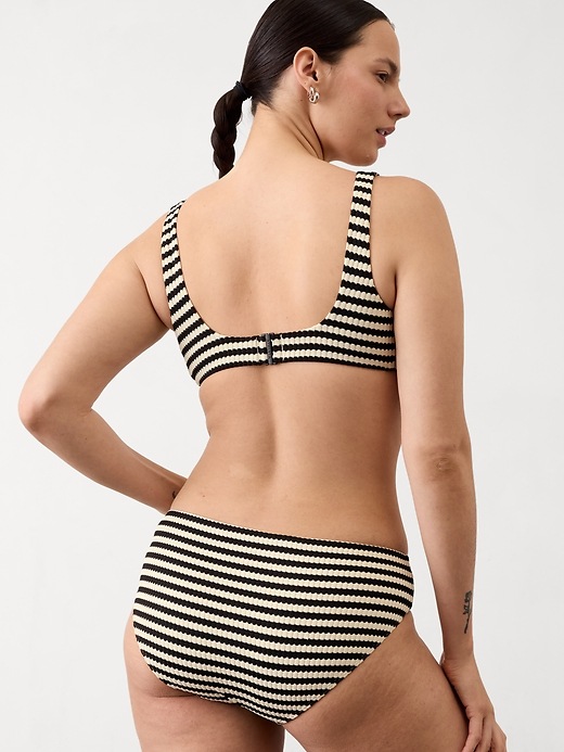 Hipster Pique Swim Bottom