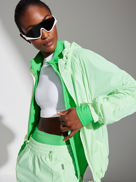 Thumbnail of Cascade High Rise Cargo Poplin Pant