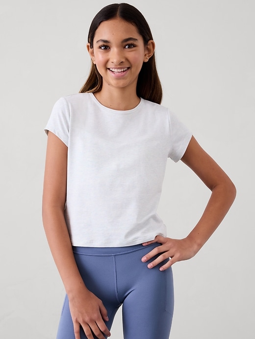 Image number 1 showing, Athleta Girl Right Moves Core Tee