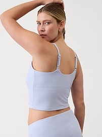 Scoop Crop Pique Tankini D-DD