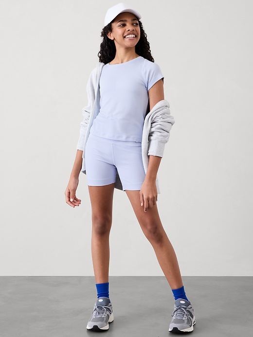 Athleta Girl Easy Rib Tee