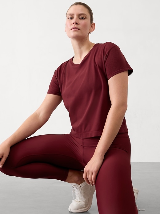 Image number 6 showing, In Motion Seamless Relaxed Tee