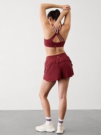 Crossover High Rise 4" Run Short