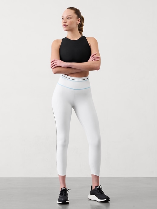 Image number 1 showing, Pacesetter 7/8 Stripe Legging