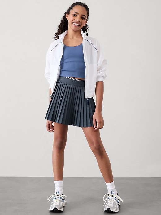 Image number 1 showing, Athleta Girl Pleat Perfect Skort