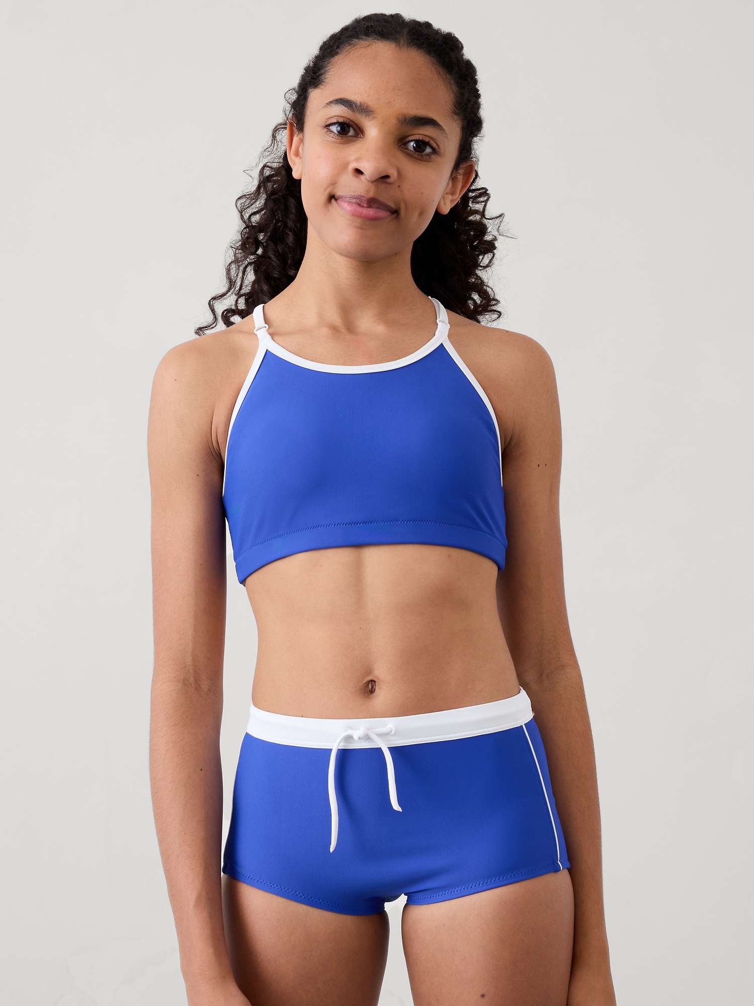 Athleta Girl High Rise Swim Shortie