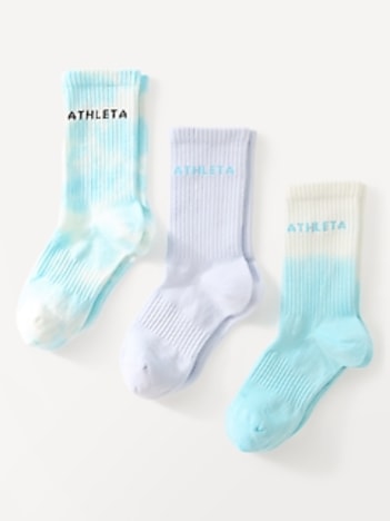 Athleta Girl Everyday Crew Sock 3-Pack