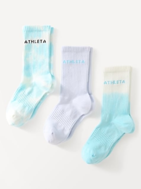 Athleta Girl Everyday Crew Sock 3-Pack