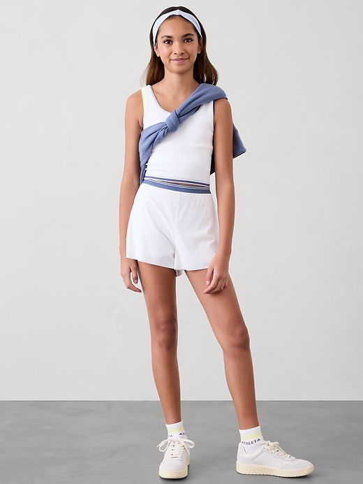 Image number 1 showing, Athleta Girl Pleat Perfect Short