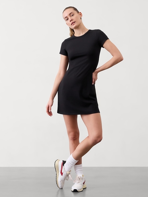 Image number 1 showing, Signature Rib Tee Dress