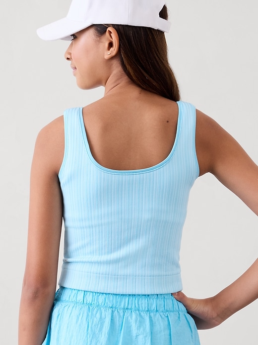 Image number 2 showing, Athleta Girl Rise Above Rib Crop Tank