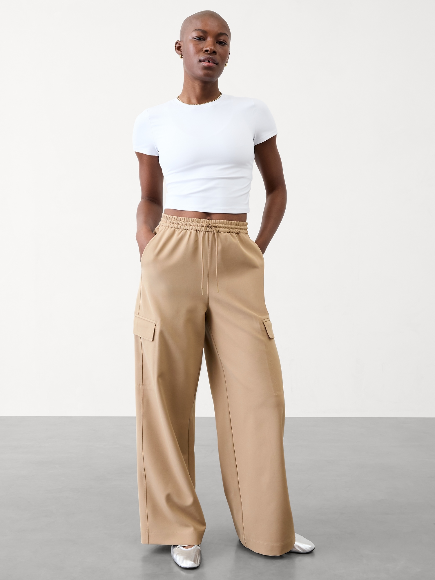 Promenade High Rise Cargo Pant