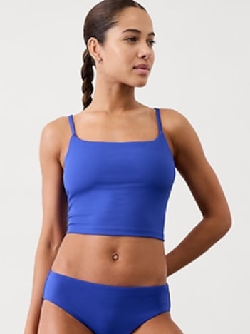 Scoop Crop Tankini A-C