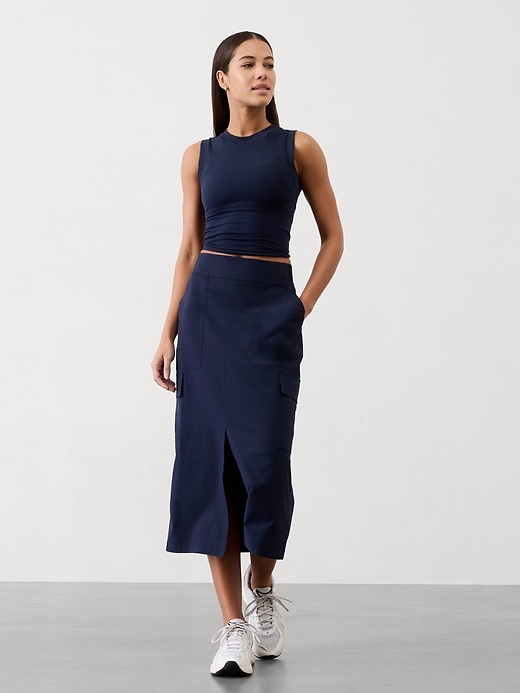 Image number 1 showing, Brooklyn Heights High Rise Cargo Skirt