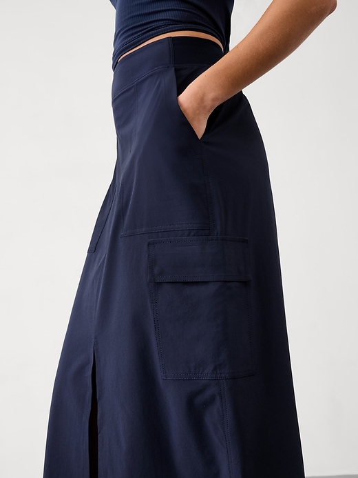 Image number 4 showing, Brooklyn Heights High Rise Cargo Skirt