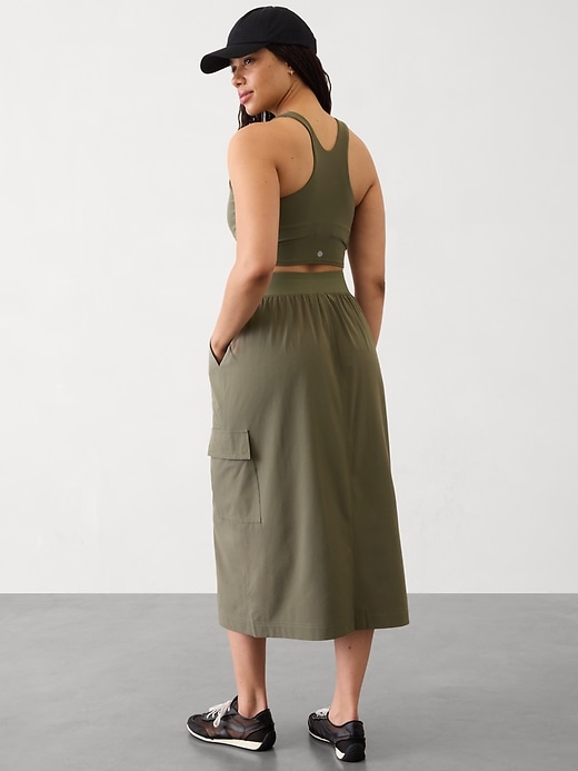 Image number 3 showing, Brooklyn Heights High Rise Cargo Skirt