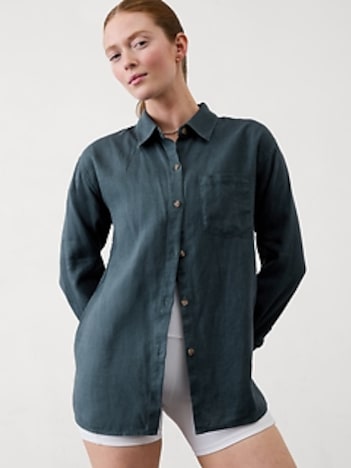 Retreat Linen Top