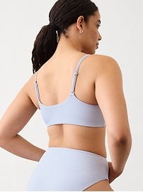 Scoop Pique Bikini Top A-C