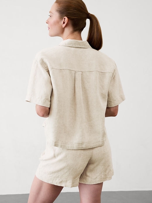 Image number 2 showing, Retreat Linen Short Sleeve Shirt