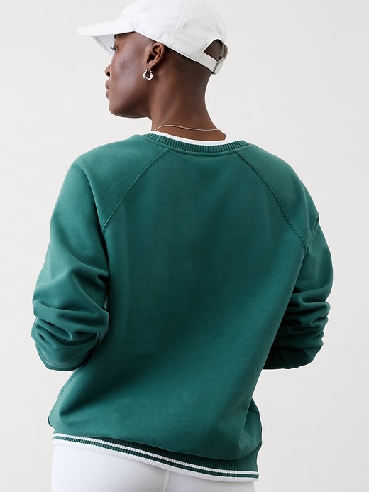 Image number 2 showing, Forever Fleece V-Neck Sweatshirt