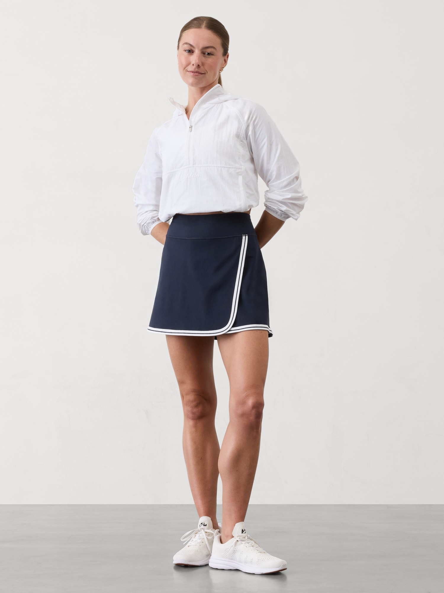 Crosscourt Tipped 14" Skort