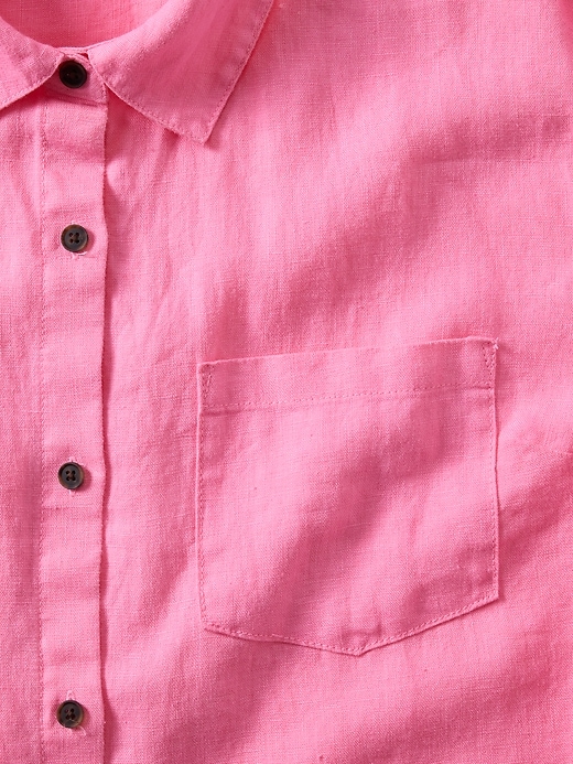 Image number 5 showing, Retreat Linen Short Sleeve Shirt