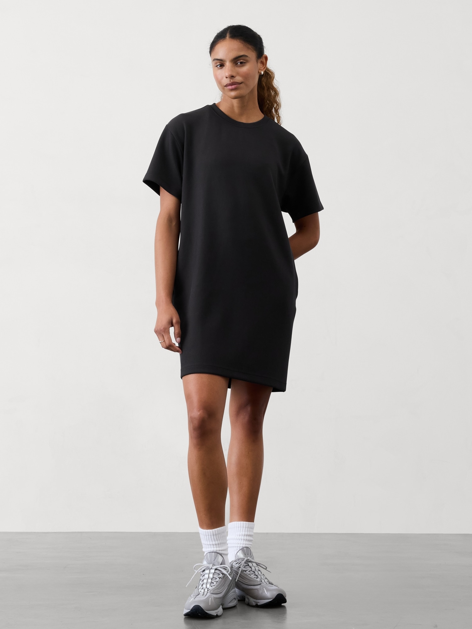 Seasoft Rib Tee Dress