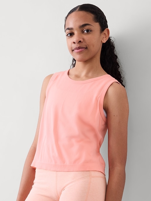 View large product image 1 of 3. Athleta Girl Power Up Crop Tank