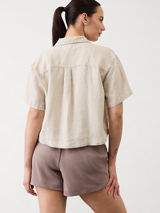 Image number 6 showing, Retreat Linen Short Sleeve Shirt