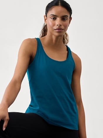 True Cotton Slim Tank