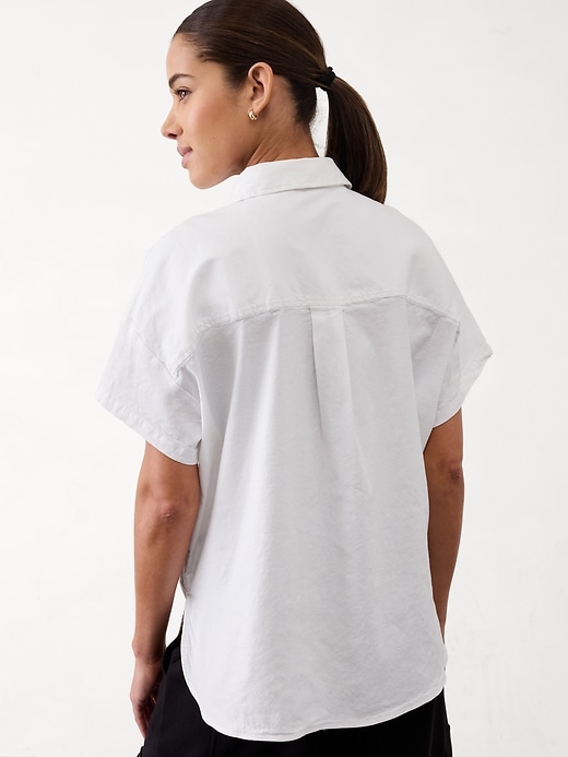 Image number 2 showing, Paradise Oversized Short Sleeve Top