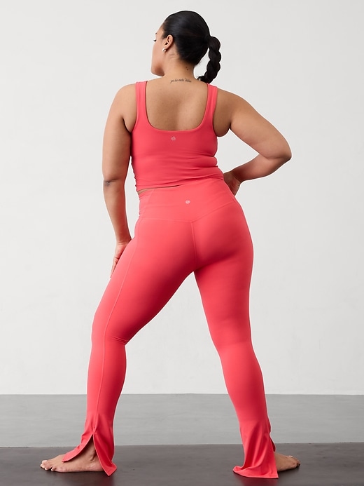 Image number 6 showing, Elation Ultra High Rise Split Slim Flare Pant