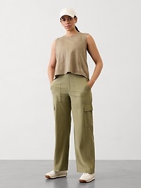 Brooklyn Heights High Rise Cargo Pant