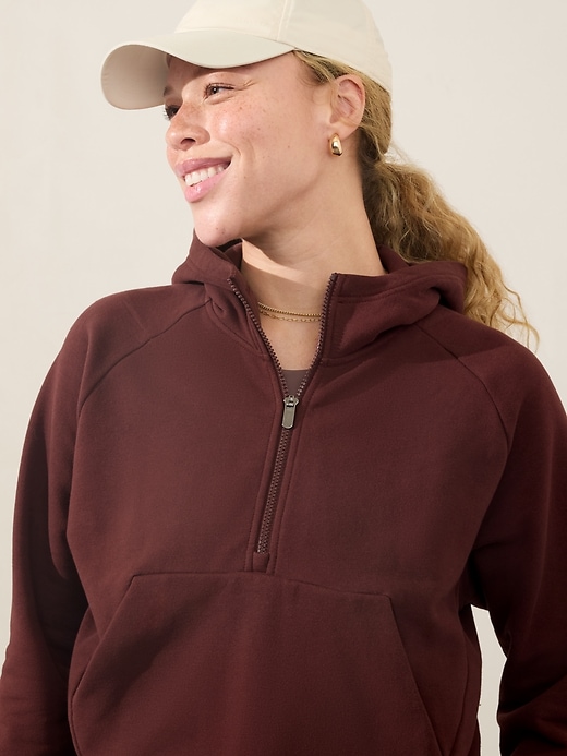 Image number 3 showing, Forever Fleece 1/2 Zip Hoodie