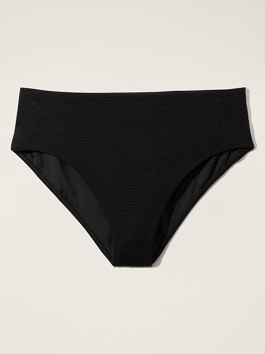 Image number 5 showing, High Waist Pique Swim Bottom