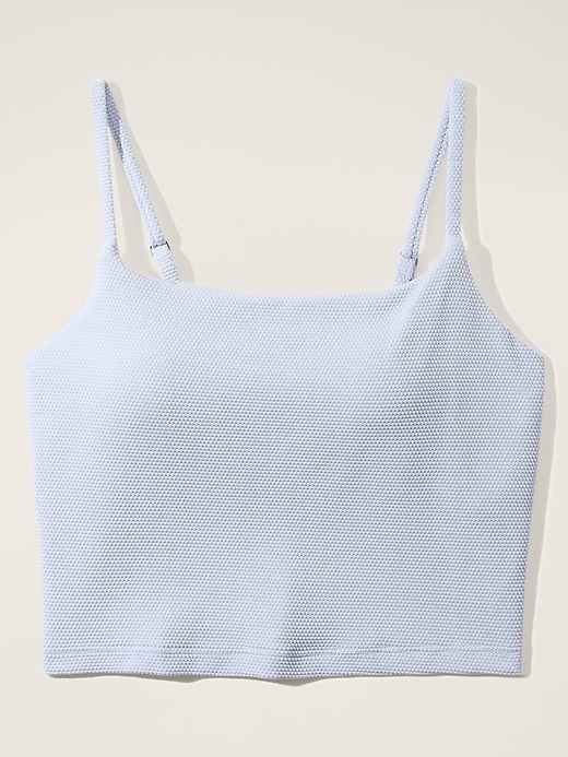 Image number 5 showing, Scoop Crop Pique Tankini D-DD