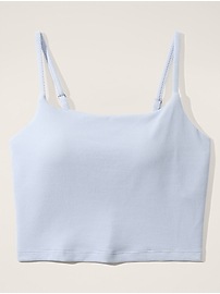 Scoop Crop Pique Tankini D-DD