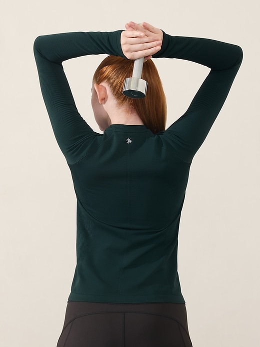 Image number 6 showing, Flurry Seamless Crewneck Top