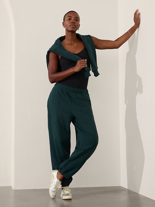 Image number 6 showing, Forever Fleece High Rise Jogger