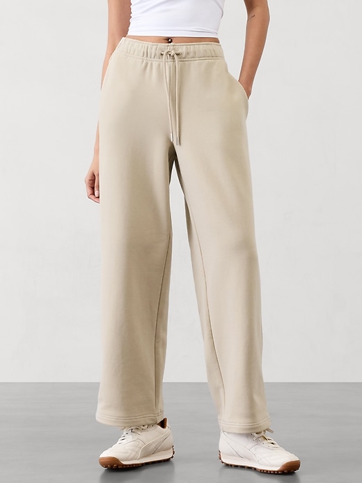 Image number 1 showing, Heavyweight Terry Mid Rise Pant