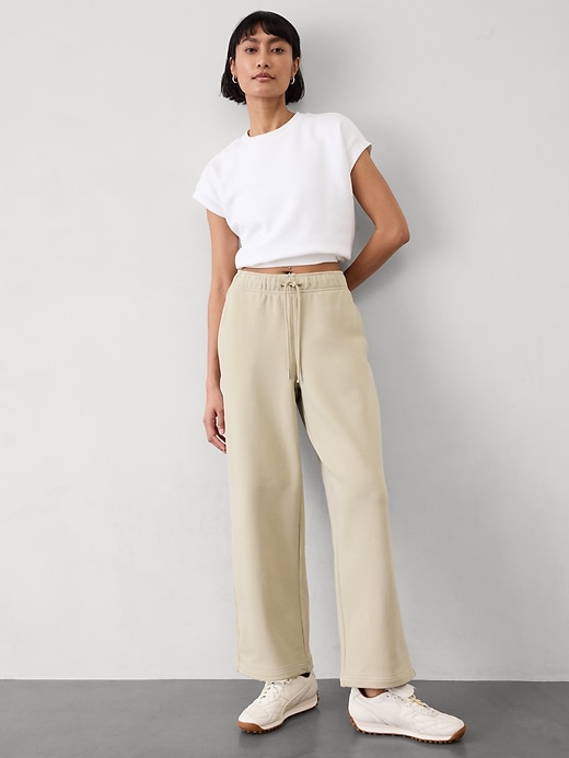 Image number 2 showing, Heavyweight Terry Mid Rise Pant